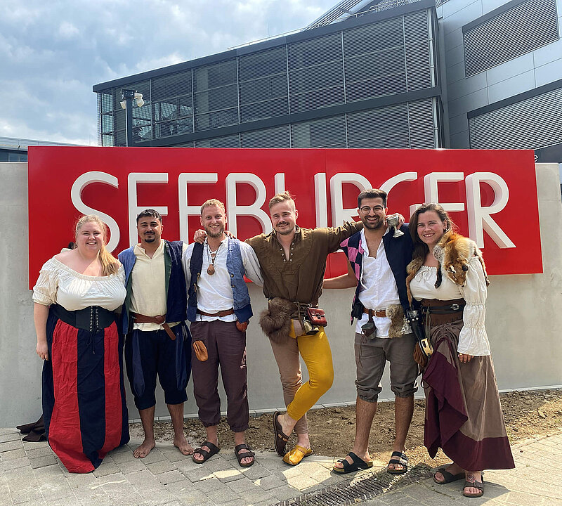 SEEBURGER team in Peter & Paul mood SEEBURGER team in Peter & Paul mood